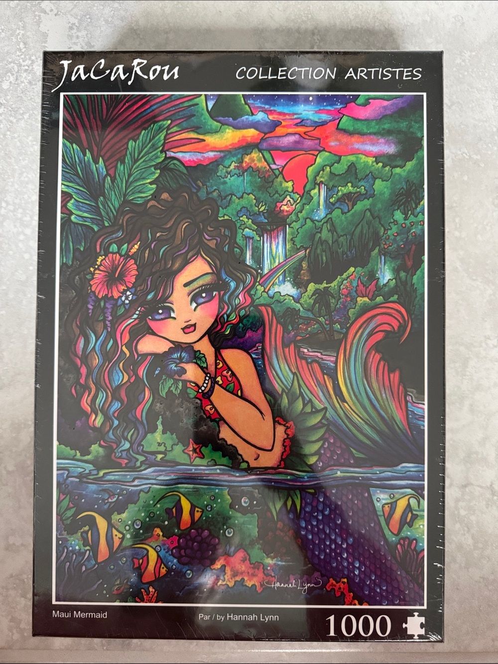 Maui Mermaid 1000-Piece Jigsaw Puzzle — Vibrant Multicolor